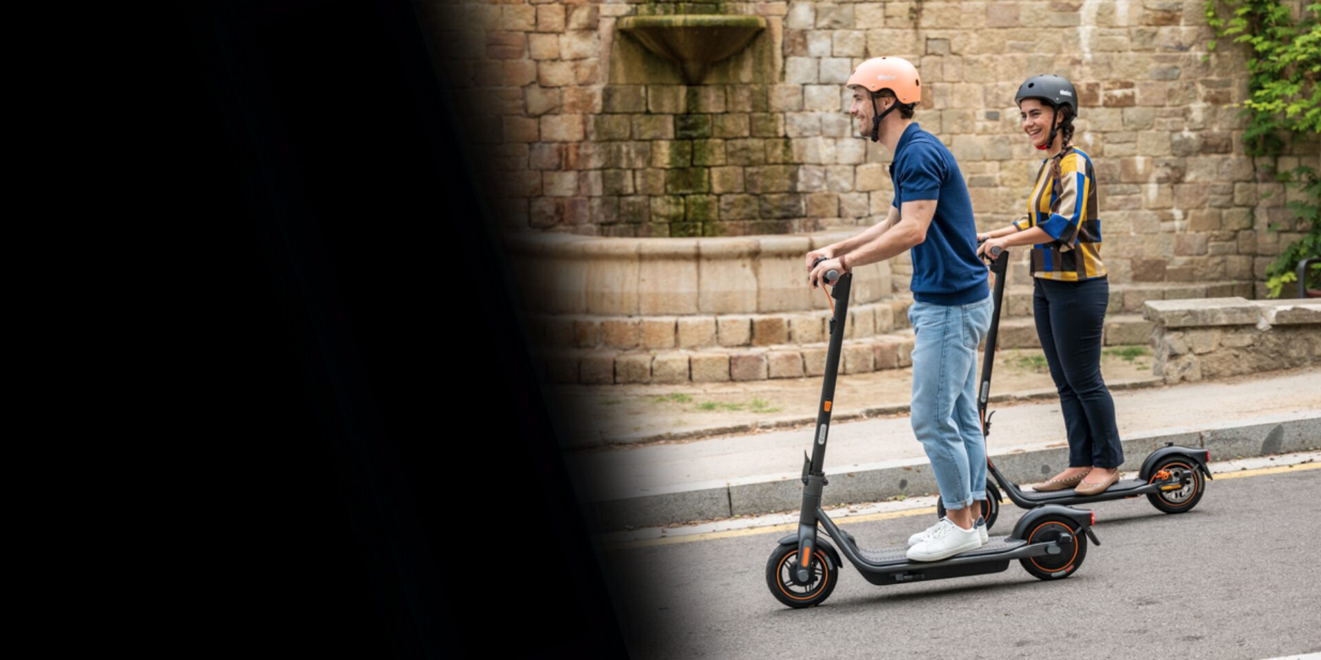Powerful motor to whiz you through town!